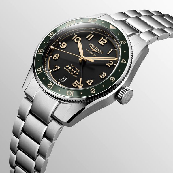 Spirit Zulu 39 mm GMT automatique en acier inoxydable