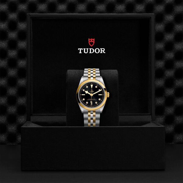 Black Bay One Automatic 36 mm Yellow Gold, Stainless Steel and Diamond