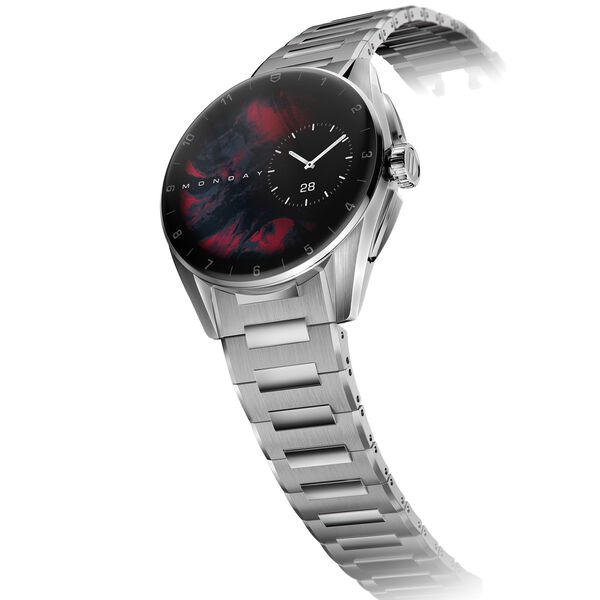 Connected Calibre E4 42 mm en acier inoxydable