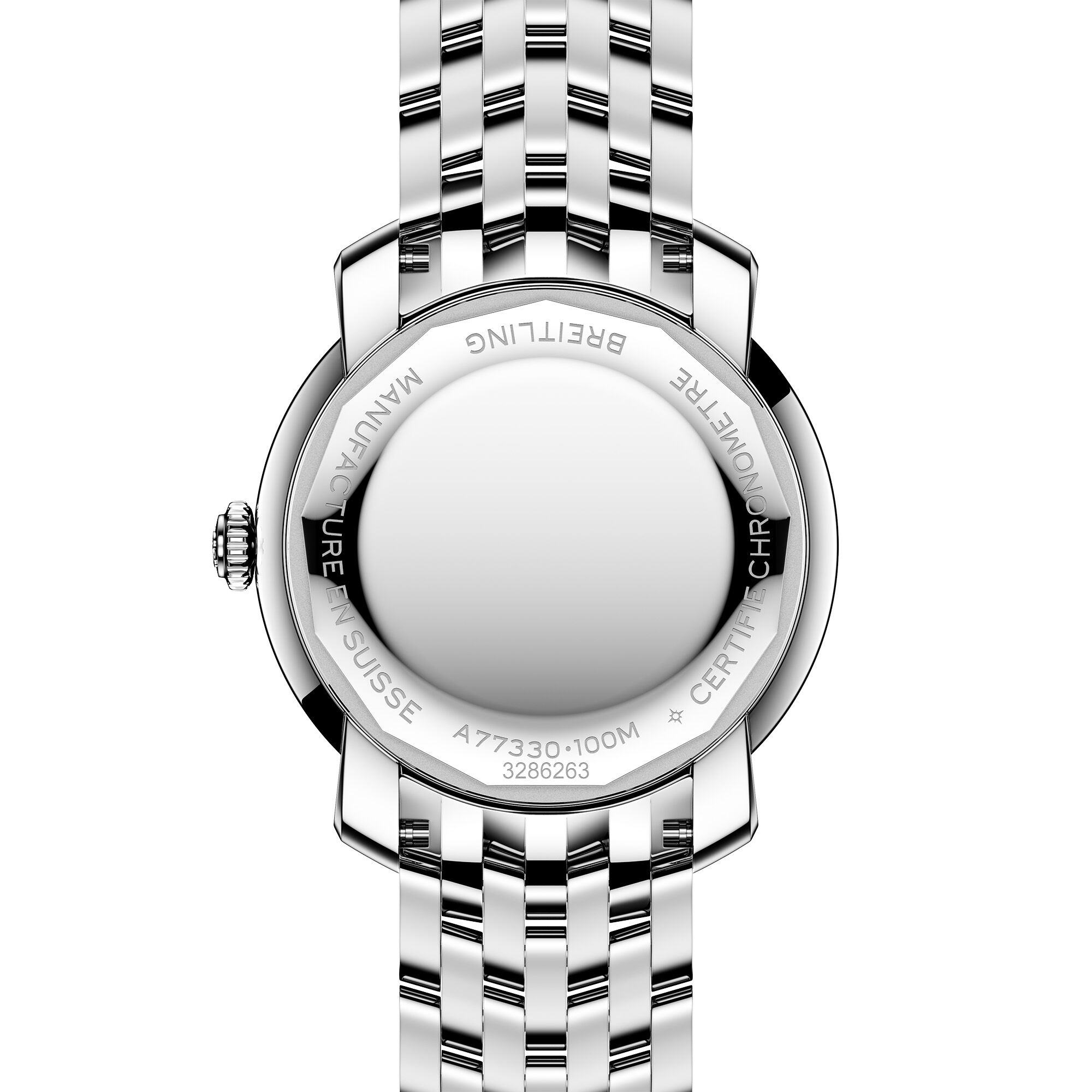 Lady Premier SuperQuartz 32 mm Stainless Steel and Diamond