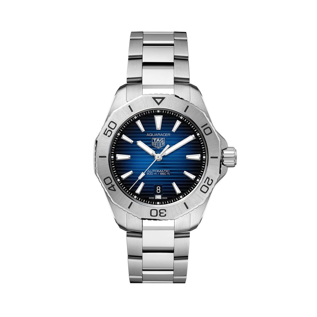 tag heuer aquaracer professional 200 automatic steel 40 mm wbp2111 ba0627 front image number 0