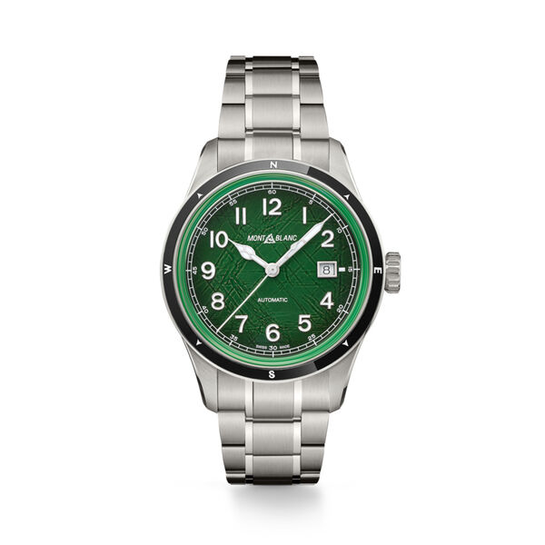 1858 0 Oxygen 41 mm automatique en acier inoxydable