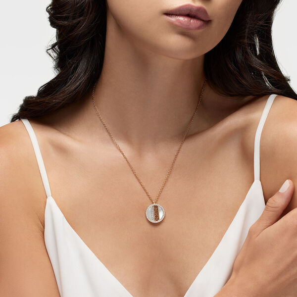 Mother-of-Pearl Medallion Pendant