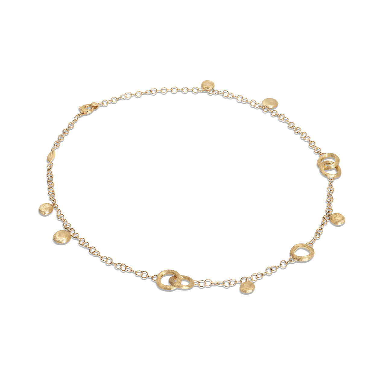 Jaipur Yellow Gold Charm Necklace image number 0