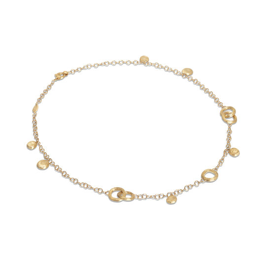 Jaipur Yellow Gold Charm Necklace image number 0