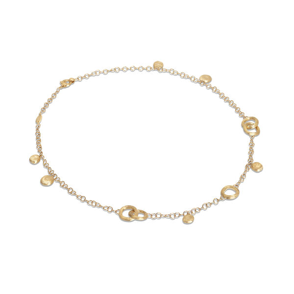 Jaipur Yellow Gold Charm Necklace