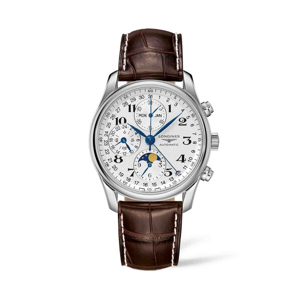 Master Collection Automatic Moonphase Chronograph 40 mm Stainless Steel