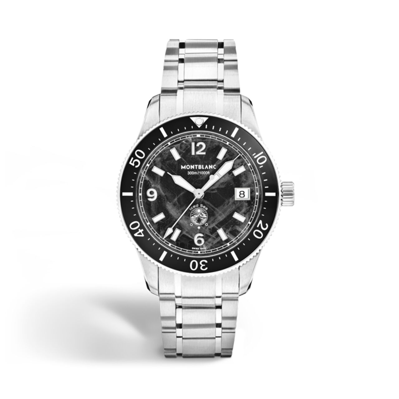 Montblanc 1858 Iced Sea 0 Oxygen Automatic 38 mm Stainless Steel image number 0