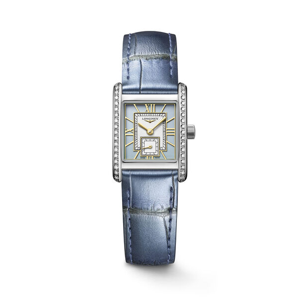 Mini DolceVita Quartz 21 X 29 mm Stainless Steel and Diamond