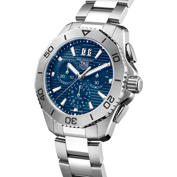 Aquaracer Professional 200 Quartz Chronograph 40 mm Stainless Steel