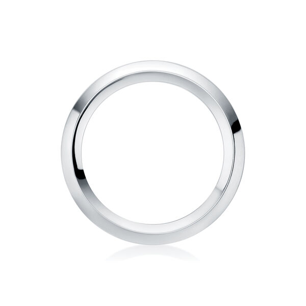Alliance de 3 mm en or blanc