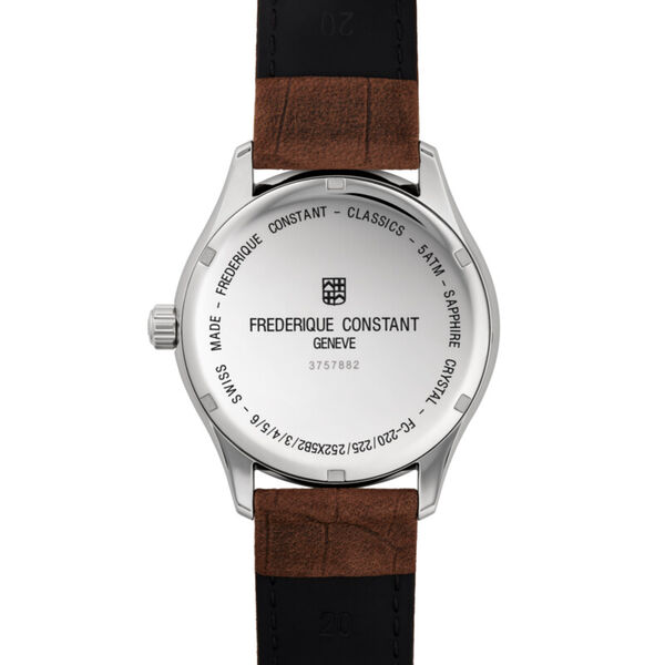 Classics 40 mm quartz en acier inoxydable
