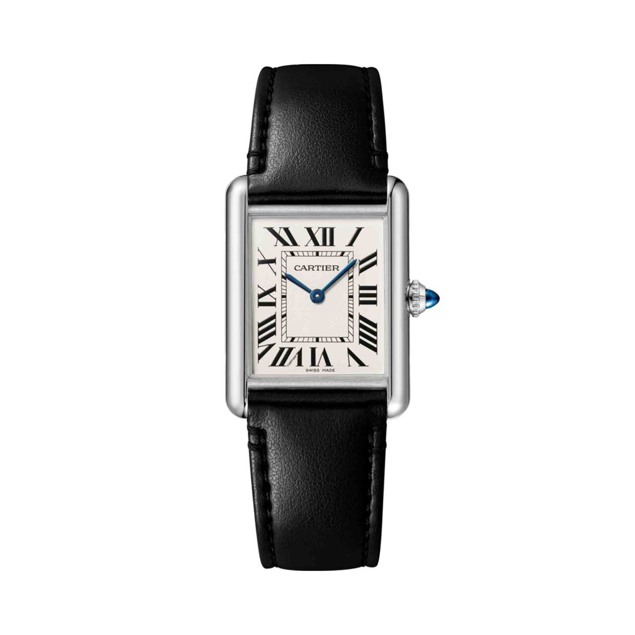 cartier tank must large solarbeat 33 25 steel wsta0059 front image number 0