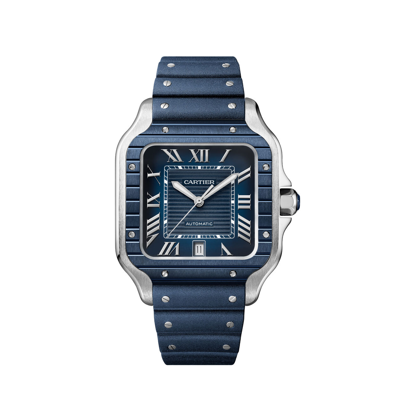 Santos de Cartier Large Model Automatic 39 mm Stainless Steel image number 1