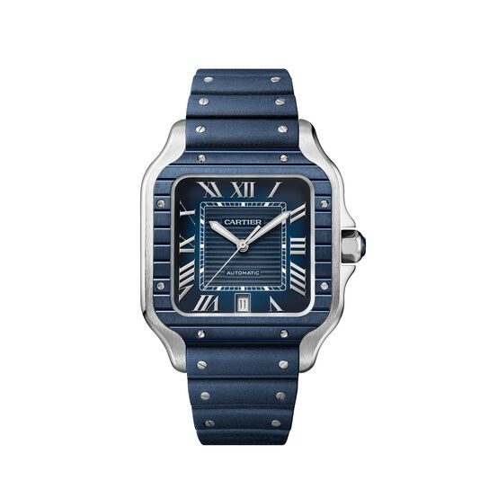 Santos de Cartier Large Model Automatic 39 mm Stainless Steel image number 1