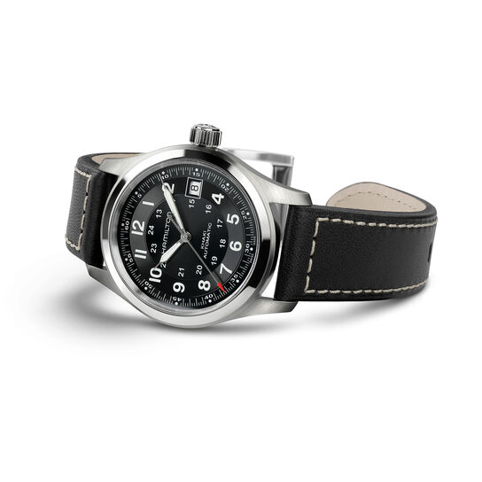 Hamilton Khaki Field 38 mm automatique en acier inoxydable image number 2