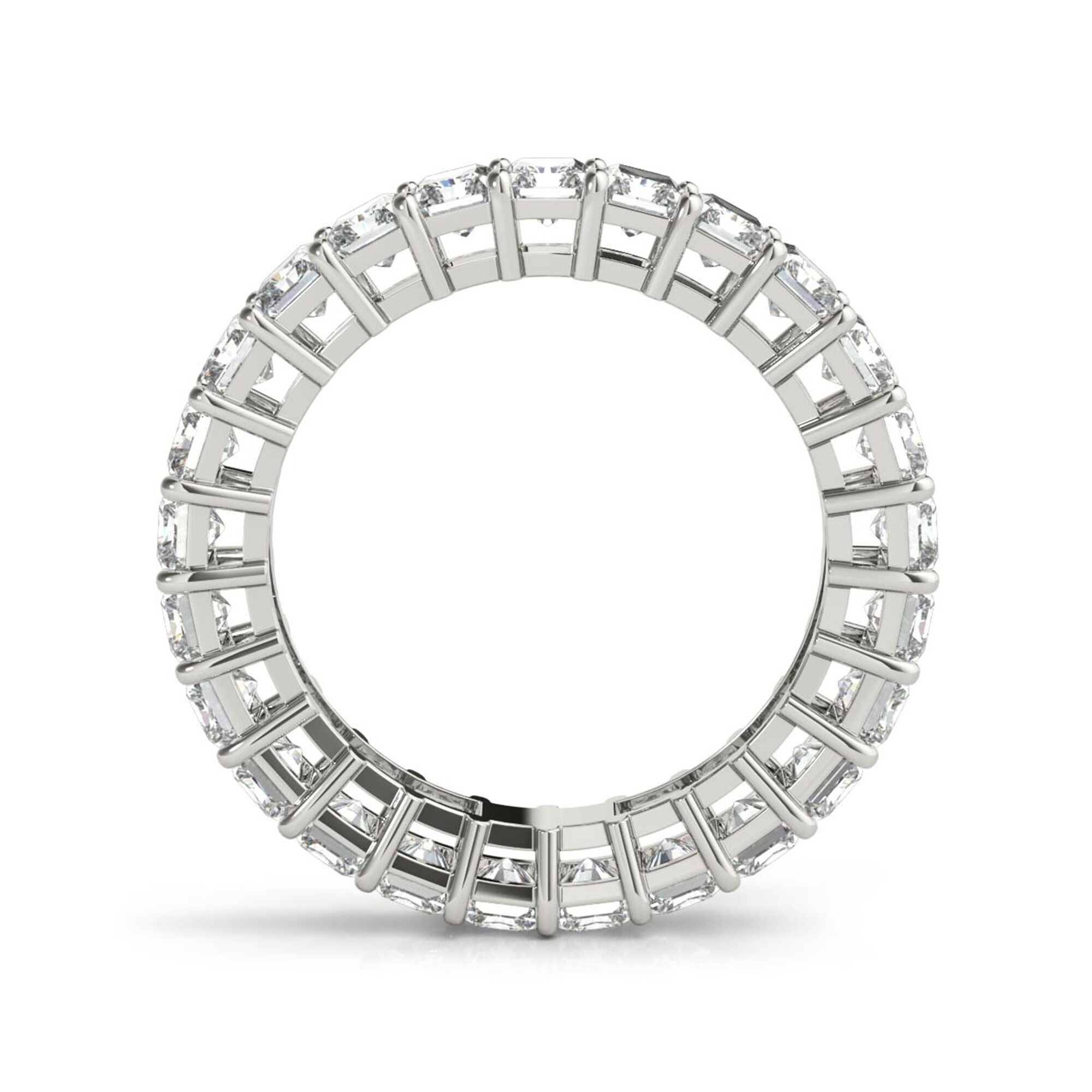 Radiant cut on sale eternity band