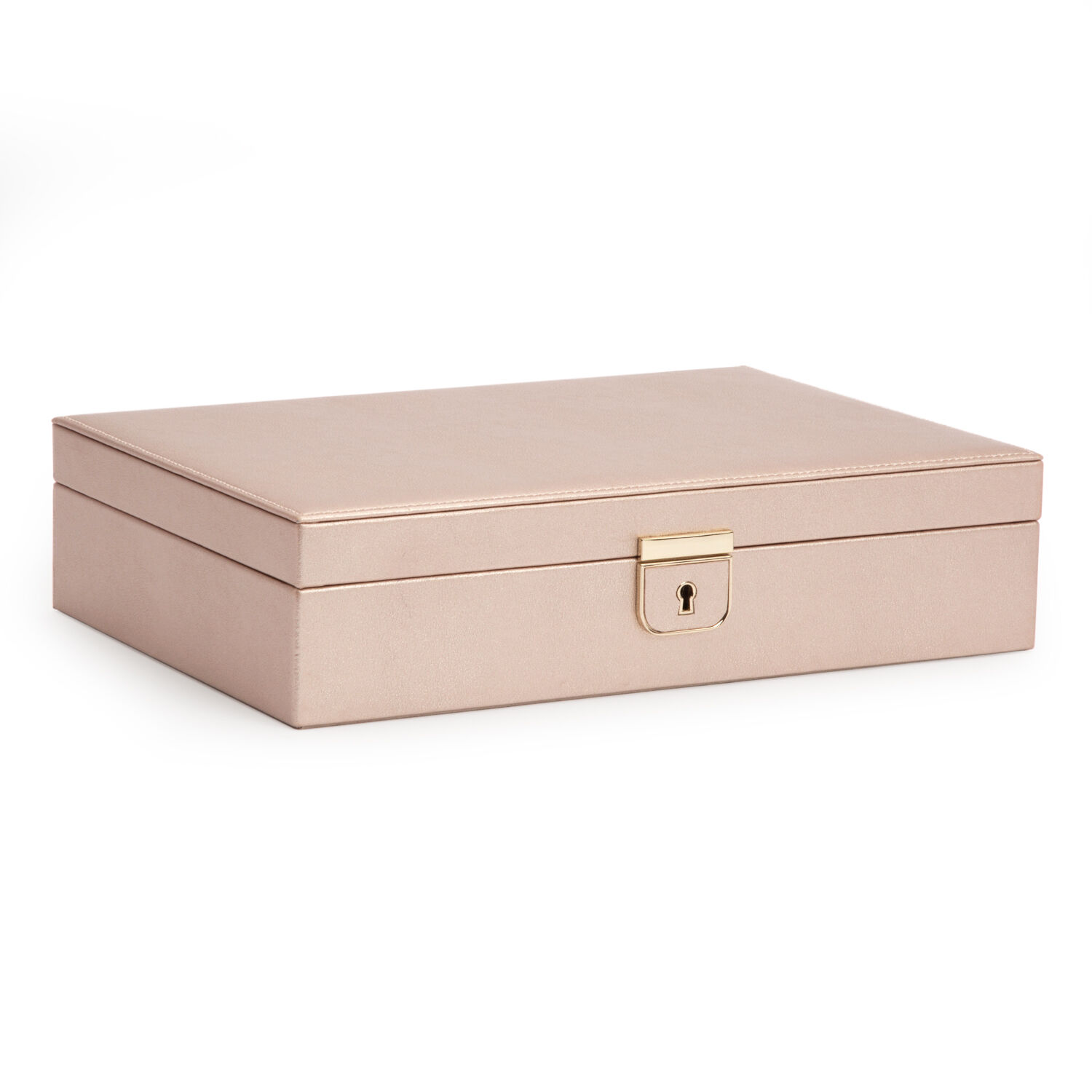 Palermo Rose Gold Flat Jewellery Case WOLF 213216