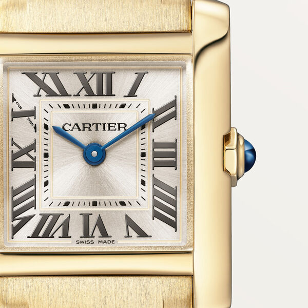 Tank Française Small Quartz 26 x 21 mm Yellow Gold