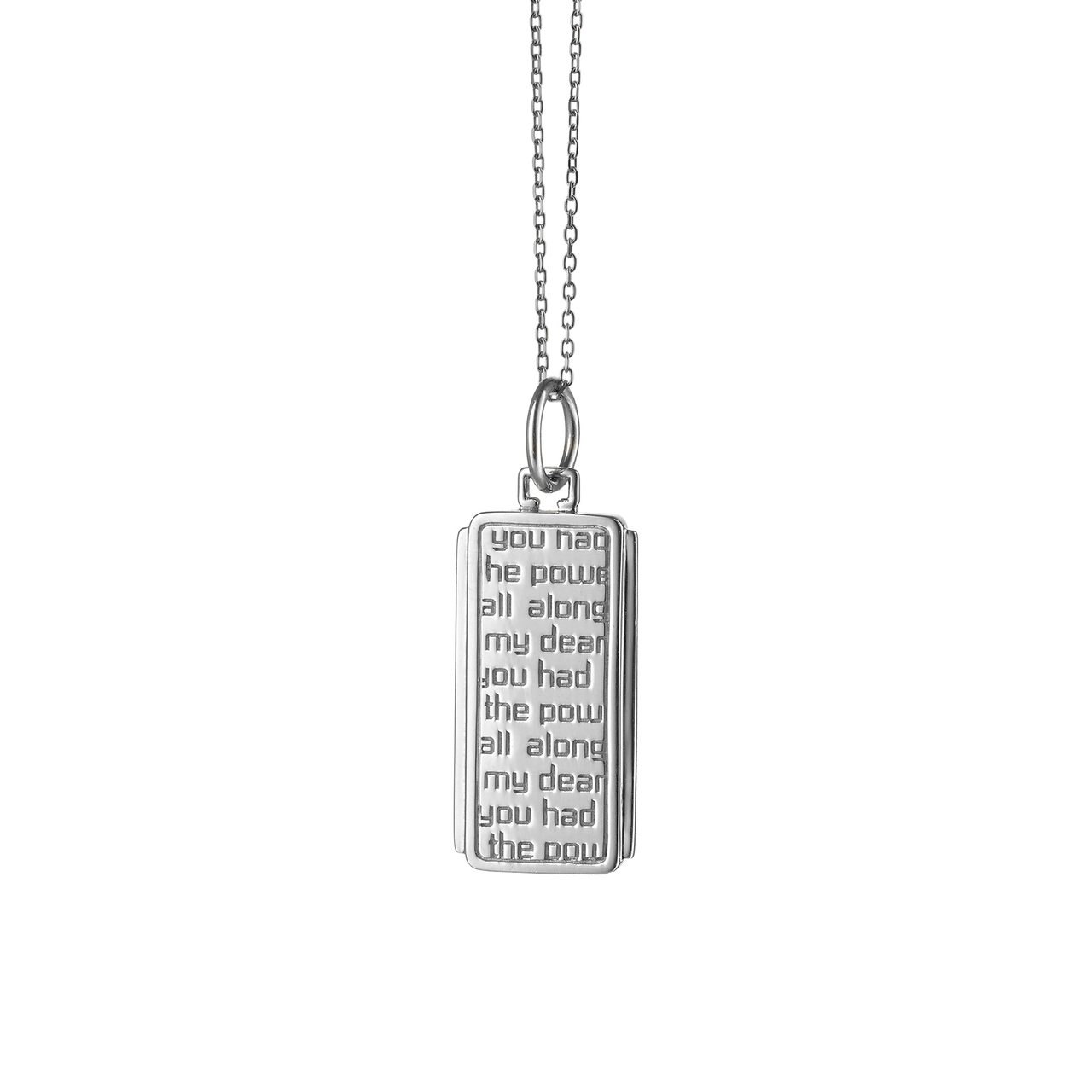 Monica Rich Kosann Silver Pendant CH-41321 image number 0