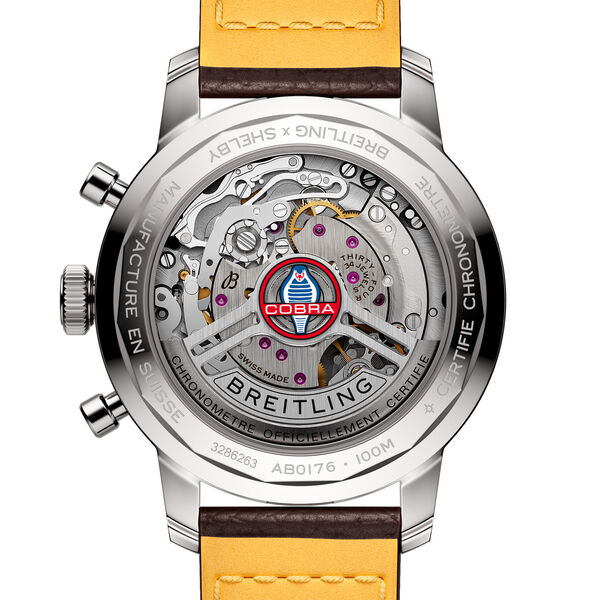 Top Time Shelby Cobra B01 Automatic Chronograph 41 mm Stainless Steel