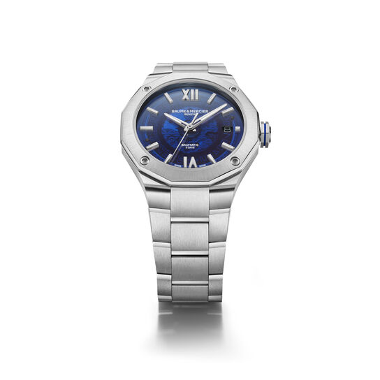 Riviera 42 mm Baumatic automatique en acier inoxydable image number 3