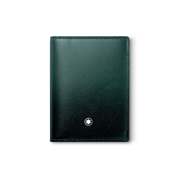 Porte-cartes Sartorial 4 cartes vert