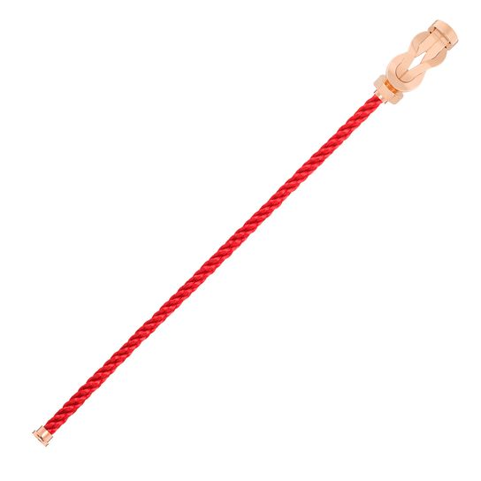 Chance Infinie Large Rose Gold Cable Bracelet image number 2