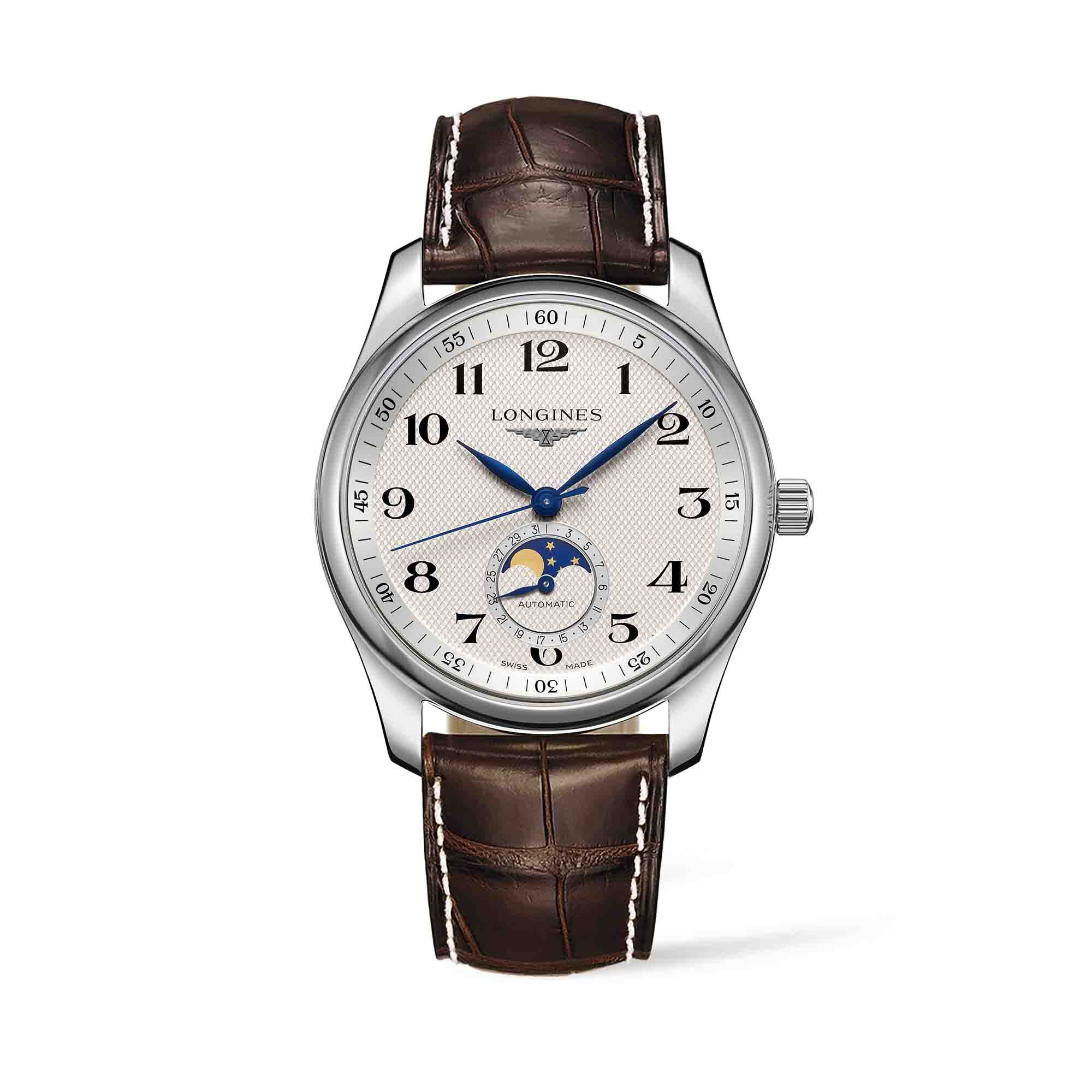Master Collection Automatic Moonphase 40 mm Stainless Steel Longines L2.909.4.78.3