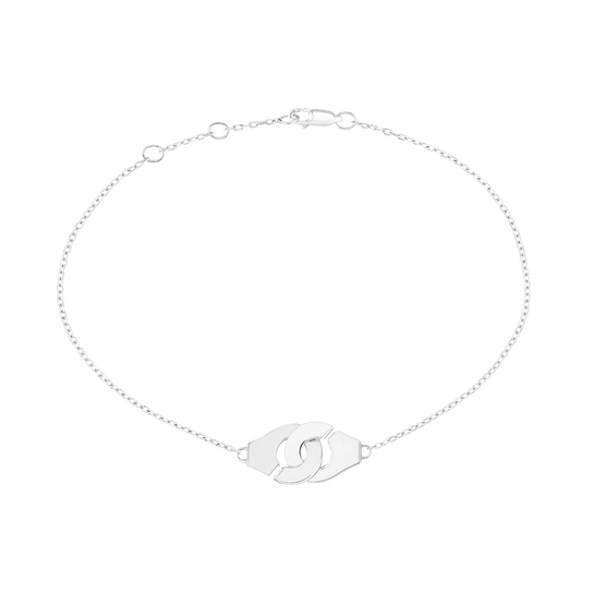 Dinh Van Menottes R8 White Gold Bracelet 301202 Front image number 0