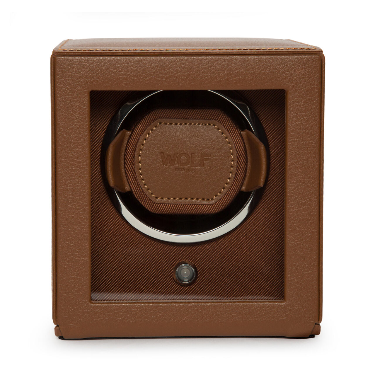 WOLF Cub Cognac Winder With Cover 450014692294 Front image number 0
