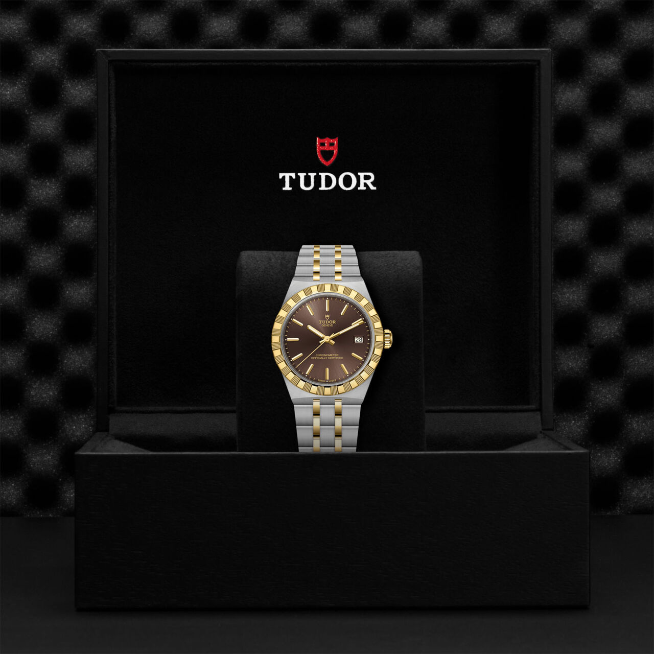 TUDOR Royal Automatic 36 mm Stainless Steel and Yellow Gold image number 3