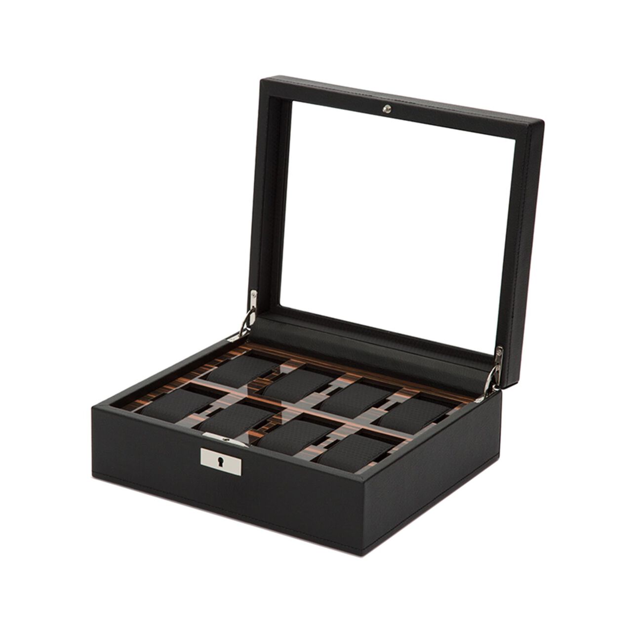 Roadster Black 8 Piece Watch Box image number 2