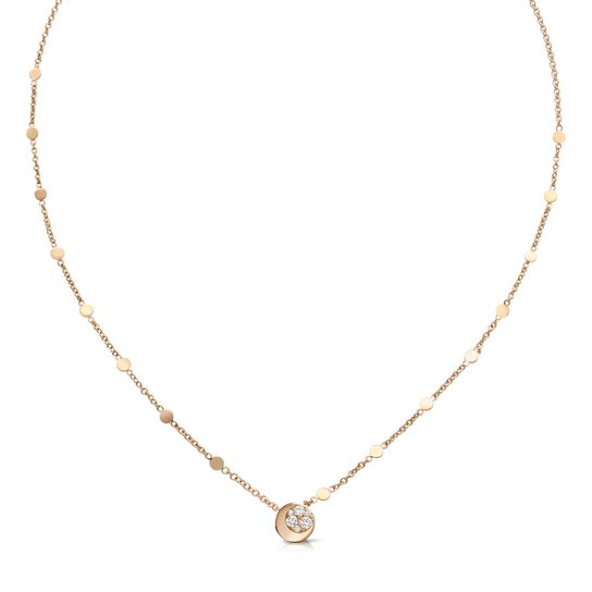 Pasquale Bruni Luce Rose Gold and Diamond Pendant 16200R Front image number 0