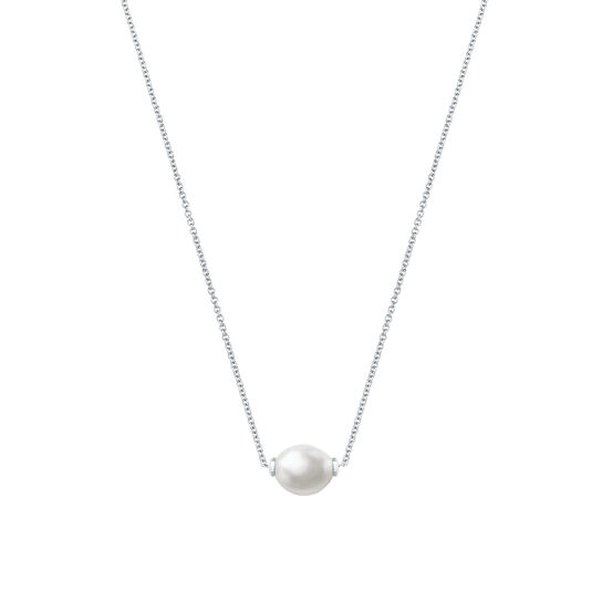 Birks Pearls pendentif orné d'une petite perle d'eau douce baroque et d'argent image number 0