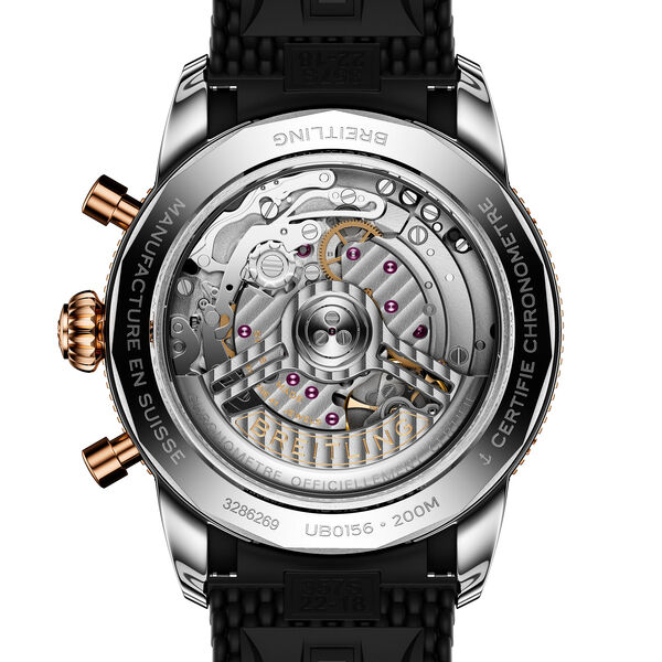 SuperOcean Heritage B01 Automatic Chronograph 42 mm Stainless Steel and Red Gold