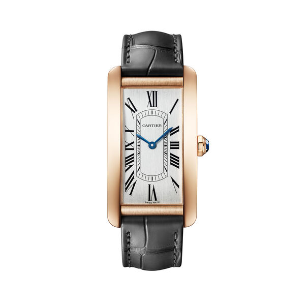Tank Am&eacute;ricaine Large Automatic 44 X 24 mm Rose Gold