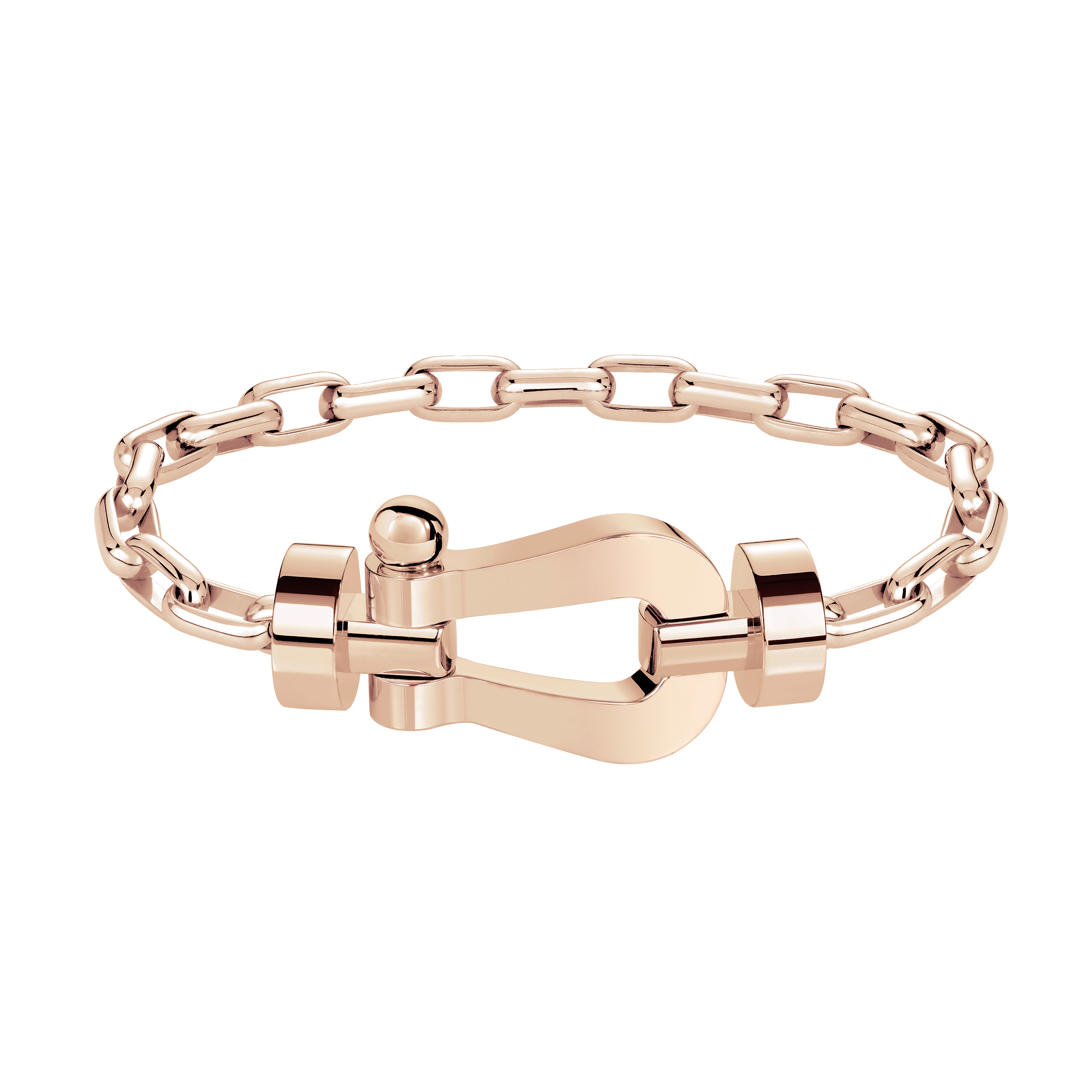 Force 10 Extra Large Rose Gold Cable Bracelet