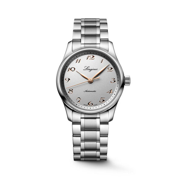 Master 34 mm automatique en acier inoxydable