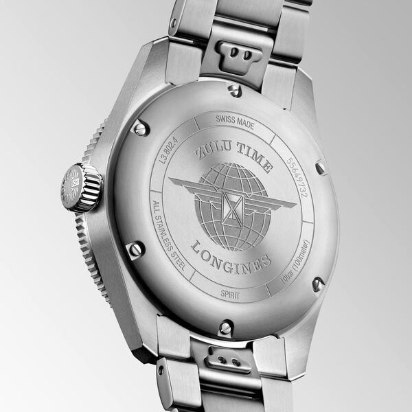 Spirit Zulu 39 mm GMT automatique en acier inoxydable