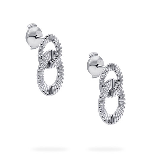 Birks Essentials Double Pleated Earrings  image number 2