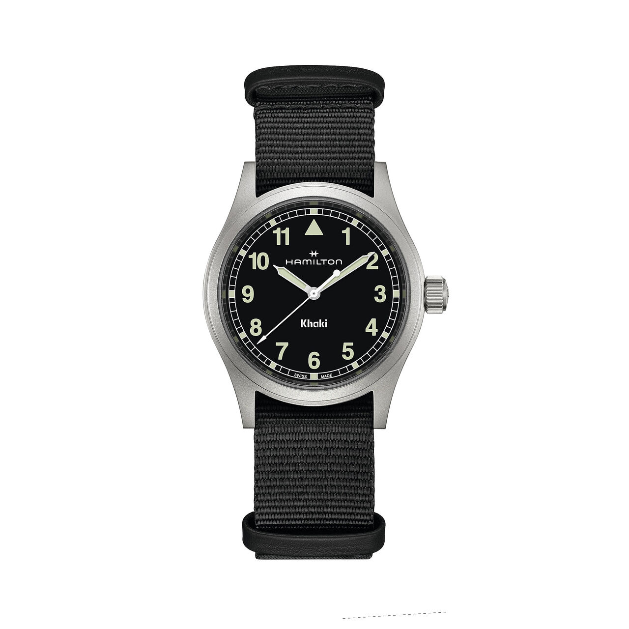 Hamilton Khaki Field 38 mm quartz en acier inoxydable image number 0