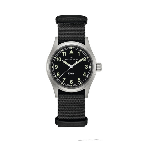 Hamilton Khaki Field 38 mm quartz en acier inoxydable image number 0
