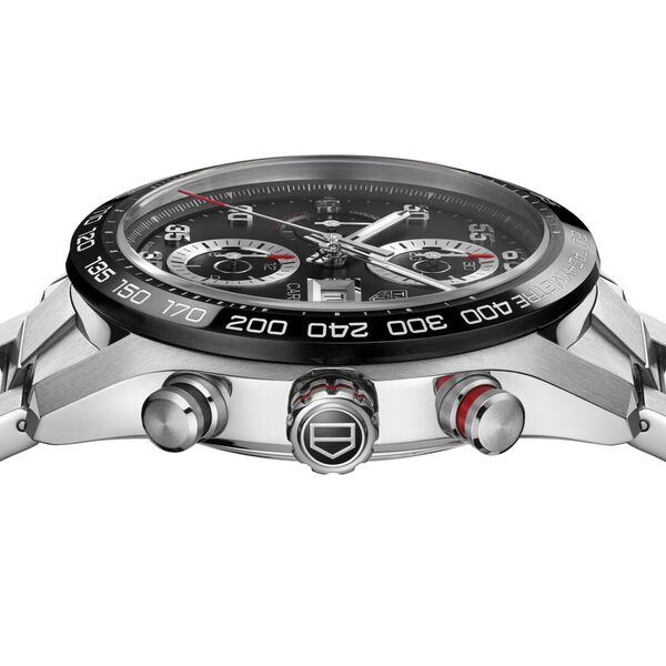 Carrera Automatic Chronograph 44 mm Stainless Steel