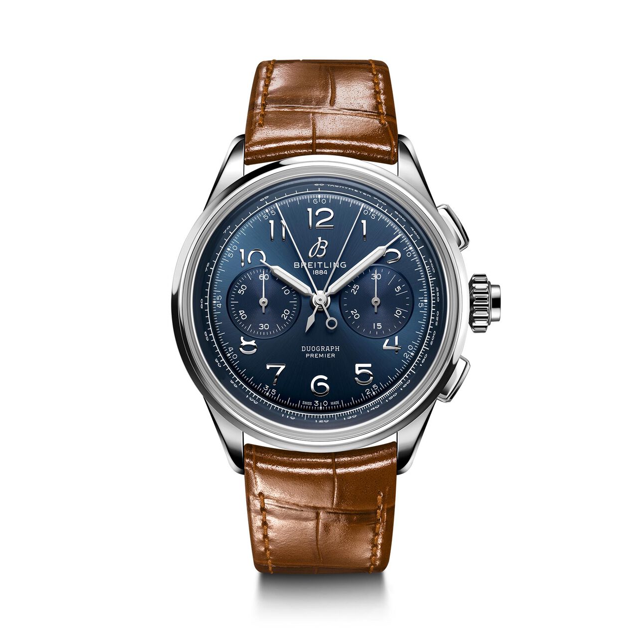 Breitling Premier Heritage B15 Duograph 42 Steel Blue image number 0
