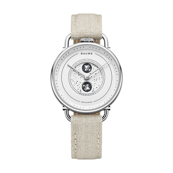 Baume Quartz Moonphase 35 mm Stainless Steel