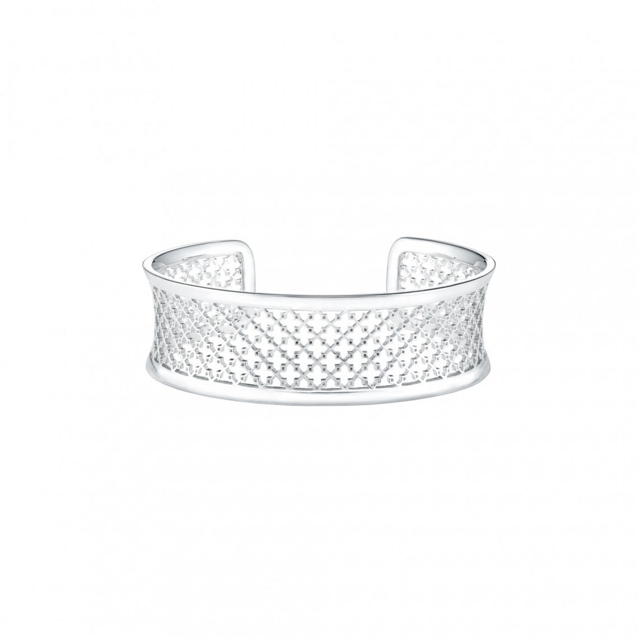 Birks Muse Sterling-Silver Pierced Pattern Cuff image number 0