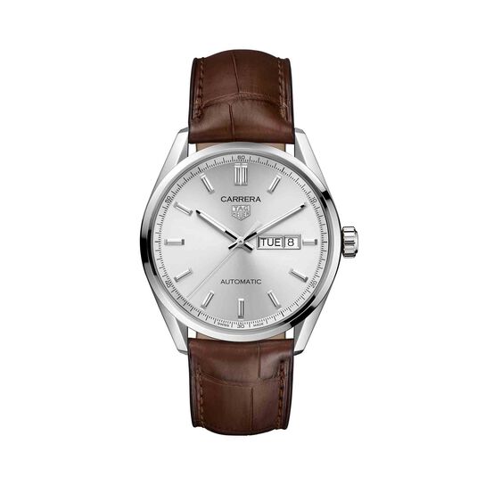 tag heuer carrera automatic day date steel 41 mm wbn2011.fc6484 front image number 0