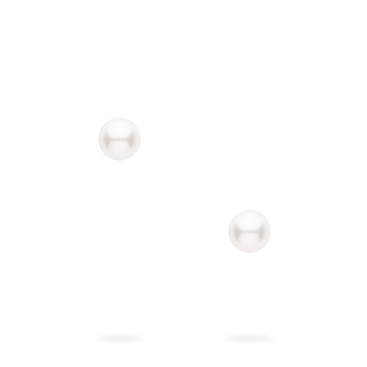 Birks Pearls Boucles d'oreilles en perles Akoya de 6,5 &agrave; 7 mm en or jaune image number 3