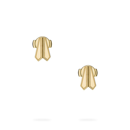 Birks Beekeeper boucles d'oreilles en or jaune image number 2